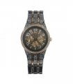 NY LONDON GENTS BLING WATCH PI-7469 GOLD-GUN