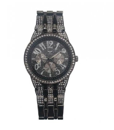 NY LONDON GENTS BLING WATCH PI-7469 GUN