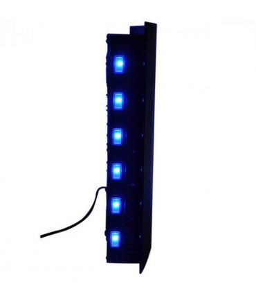 Electric Wall Mounted Fire Place Slimline Plasma Fan Heater Backlit 900/1800W