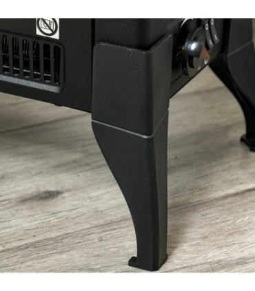 Electric Fireplace Stove Heater Adjustable Temperature and Overheat Protection