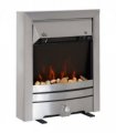 LED Flame Electric Fire Place-Stainless Steel 2KW Pebble Burning Effect Indoor