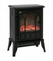 Electric Fireplace Heater Freestanding Stove with LED Flame Effect