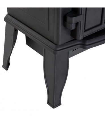 Electric Fireplace Heater Freestanding Stove with LED Flame Effect