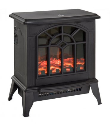 Electric Heater, 1000W/2000W-Black