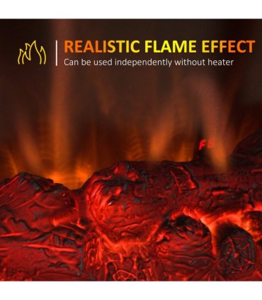 Electric Heater, 1000W/2000W-Black