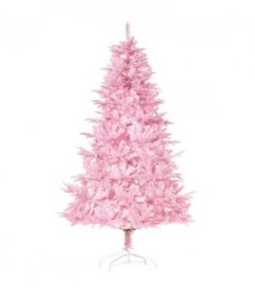 6FT Artificial Christmas Tree Holiday Xmas Automatic Open for Home Party Pink