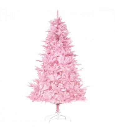 6FT Artificial Christmas Tree Holiday Xmas Automatic Open for Home Party Pink