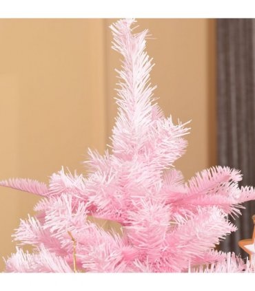 6FT Artificial Christmas Tree Holiday Xmas Automatic Open for Home Party Pink