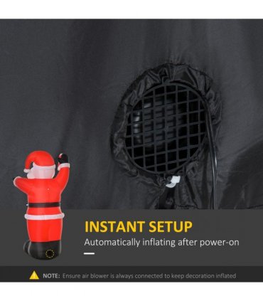 Inflatable Christmas Santa Claus Air Blown Decoration Yard