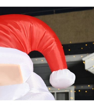 Inflatable Christmas Santa Claus Air Blown Decoration Yard