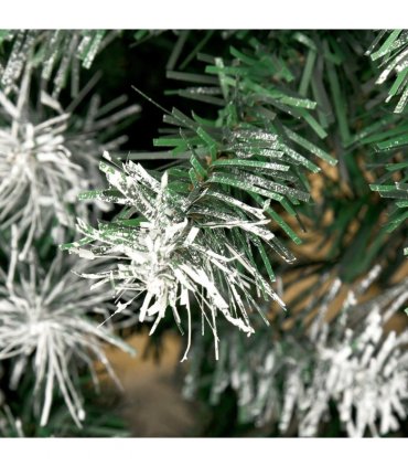 6FT Artificial Christmas Tree Pine Cones Xmas Home Deco Automatic Open Green