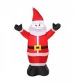4ft Inflatable Christmas Santa Claus Xmas Deco 1 LED Air Blown Yard Outdoor
