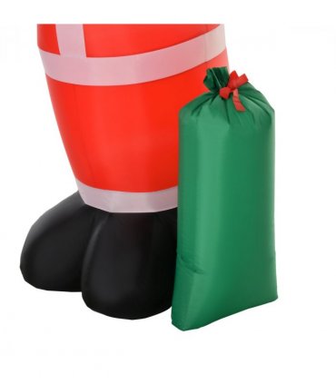 7.5ft Inflatable Christmas Santa Claus with LED Air Blown Outdoor Yard Deco