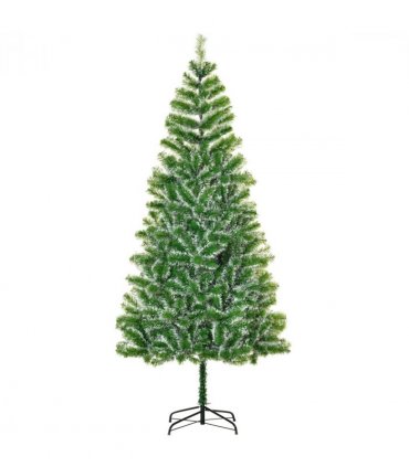 7ft Indoor Christmas Tree Artificial Deco Xmas Gift Metal Stand 968 Tips