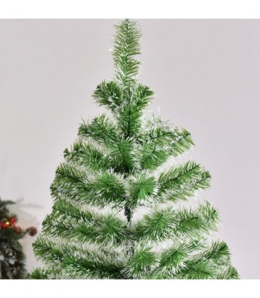 7ft Indoor Christmas Tree Artificial Deco Xmas Gift Metal Stand 968 Tips