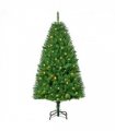 5 Feet Christmas Tree Warm White LED Light Holiday Home Decoration, Green