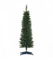 1.5m 5ft Artificial Pine Pencil Slim Christmas Tree 294 Branch Tips with Stand