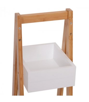 Bathroom A-Shape Rack, 3-Tier-Bamboo