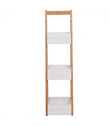 Bathroom A-Shape Rack, 3-Tier-Bamboo