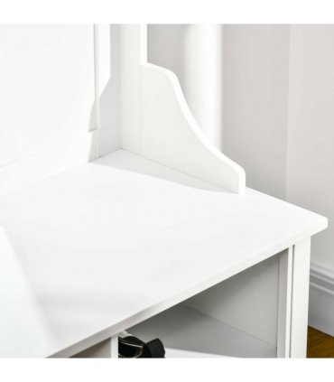 Mirror Cabinet, 80Lx40Wx170H cm-White