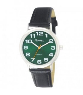 Watch Sage Green Classic Strap Stainless Steel Quartz Movement 26cm