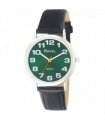 Watch Sage Green Classic Strap Stainless Steel Quartz Movement 26cm