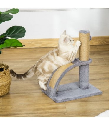 Cat Tree Climbing Activity Center with Scratching Massage Board Hanging Ball