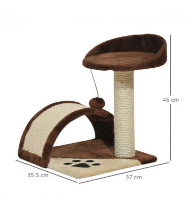 Cat Tree Kitten Scratching Scratcher Cosy Sisal Home Play Rest Activity Exercise