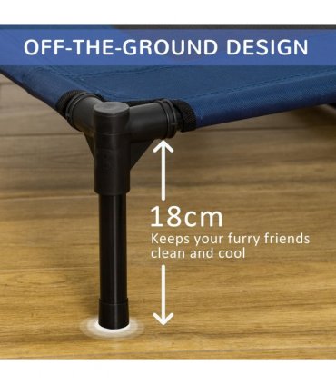Pet Bed Raised Cot Dog Cat Elevated Puppy Hammock Camping Portable Waterproof