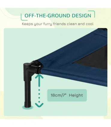 Pet Bed Raised Cot Dog Cat Elevated Puppy Hammock Camping Portable Waterproof