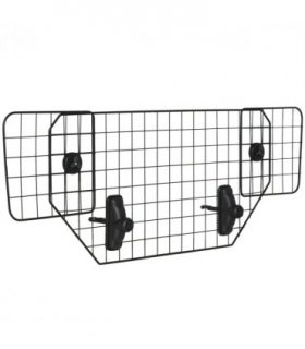 Dog Guard for Car Boot Adjustable Mesh Barrier Pet Headrest, 90-120W x 40.5H cm