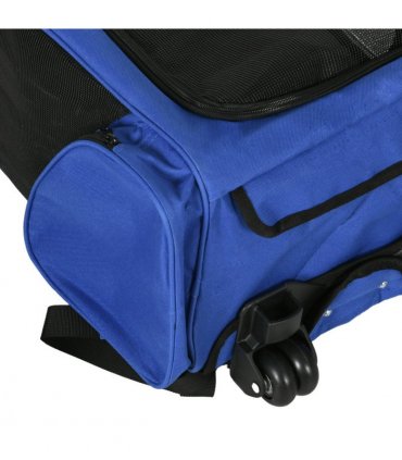 Pet Travel Backpack Bag Blue 42L x 25W x 55H cm 600D Oxford Cloth