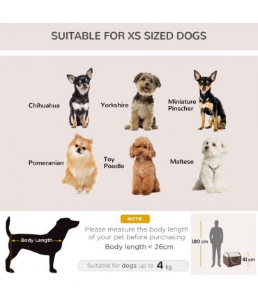 Folding Fabric Soft Pet Crate Dog Cat Travel Carrier Cage Kennel House Brown