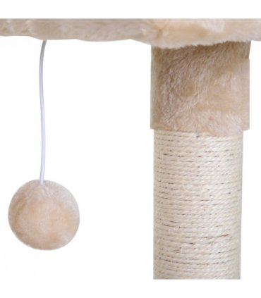 Cat Activity Tree Kitten Play Tower Palace Two-Tier w/ Sisal Scratching Post