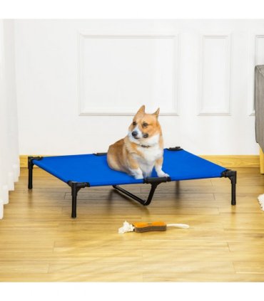 Elevated Pet Bed Cool Cot Dog Cat Portable Folding Home Camping Hammock Foldable