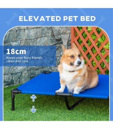 Elevated Pet Bed Cool Cot Dog Cat Portable Folding Home Camping Hammock Foldable