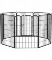 4 Sizes Pet Playpen Dog Rabbit  Puppy Cage Folding Run Fence Metal Hutch