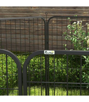 4 Sizes Pet Playpen Dog Rabbit  Puppy Cage Folding Run Fence Metal Hutch