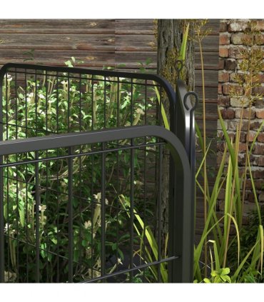 4 Sizes Pet Playpen Dog Rabbit  Puppy Cage Folding Run Fence Metal Hutch