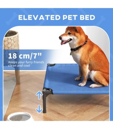 Elevated Pet Bed Cool Cot Dog Cat Portable Folding Home Camping Hammock Foldable
