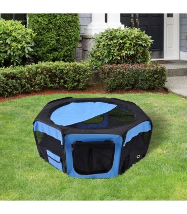 Fabric Pet Puppy Dog Cat Rabbit Pig Guinea Playpen Play Pen Run S M L 3 Colour