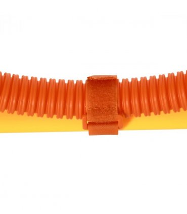 Pet Agility Training Obstacle Set Yellow 128L x 23W x 9H cm Jumping Pole Ring