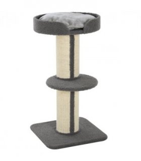 91cm Cat Tree Kitten Activity Center Tower Scratching Post Lamb Cashmere Perch