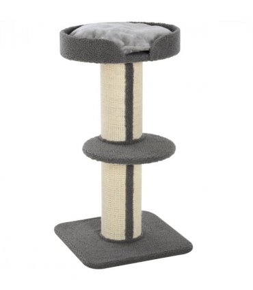 91cm Cat Tree Kitten Activity Center Tower Scratching Post Lamb Cashmere Perch