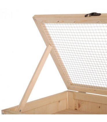 Wooden Hamster Cage Small Animals Pet Rodent Mouse Guinea Pig Play Exercise