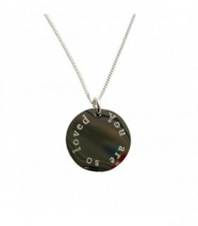 Engraved Necklace - Mum you're the best x