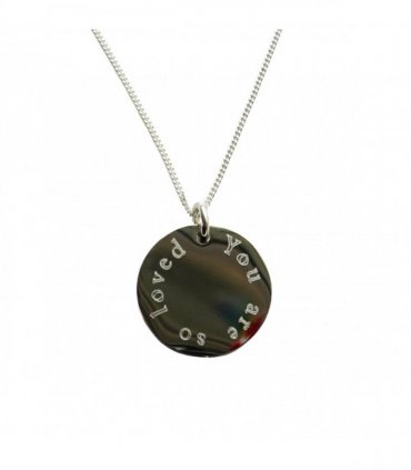 Engraved Necklace - Mum you're the best x