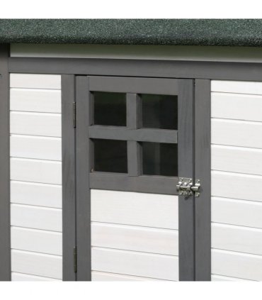 Chicken Coop Small Animal Pet Cage w/ Nesting Box Outdoor Run Backyard Wooden