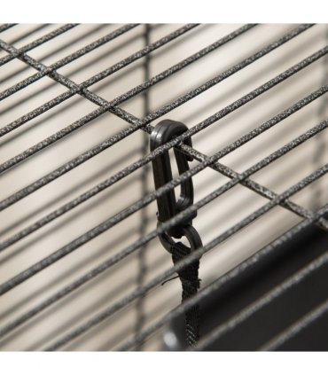 Rolling Small Animal Cage for Chinchillas Ferrets Kittens w/ Platform Ramp Tray