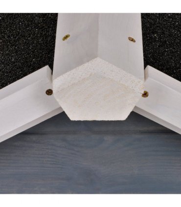 Rabbit Hutch Wood Bunny Cage for Outdoor Indoor w/ Pull Out Tray Run Box Ramp